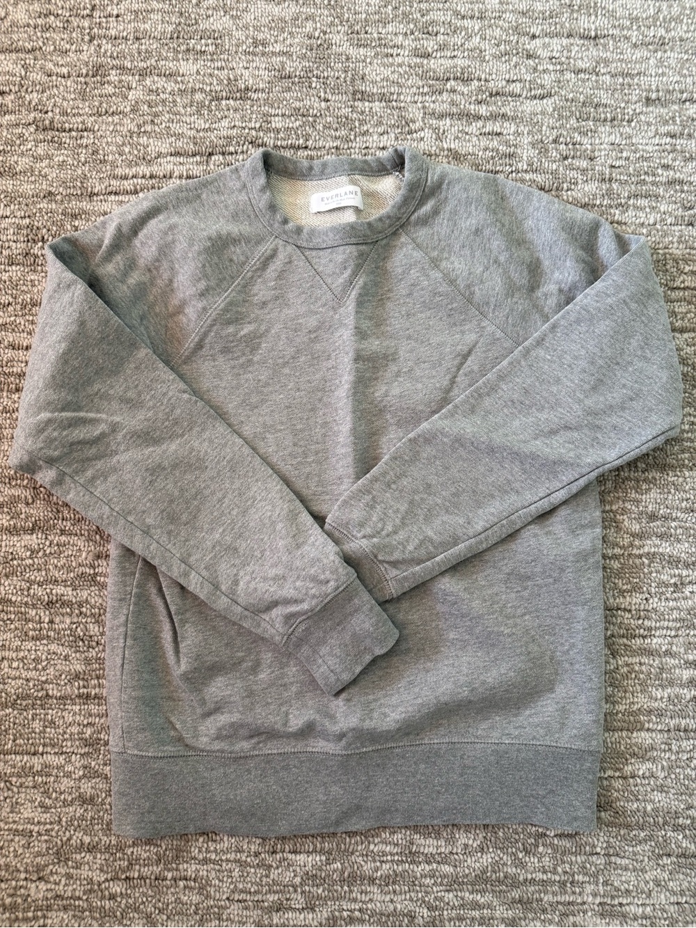 Everlane Gray Crewneck Sweatshirt